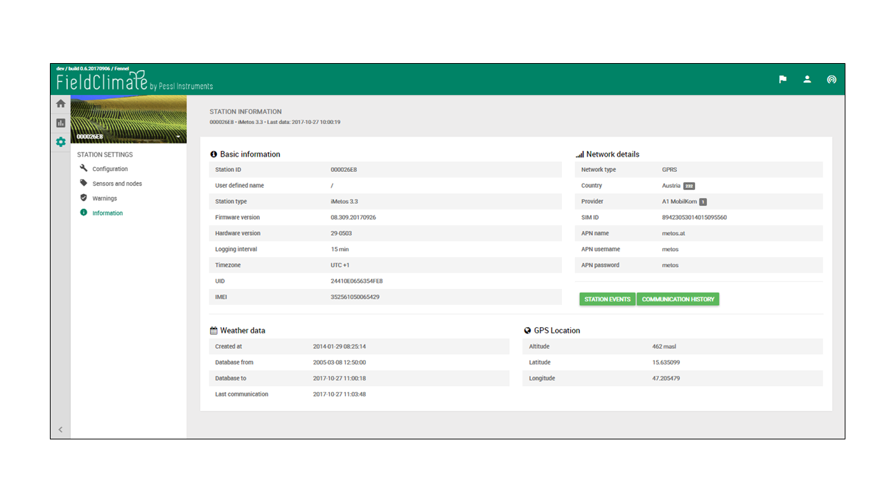 Information_fieldclimate manual