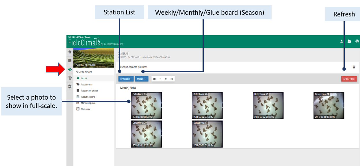 iSCOUT page_fieldclimate Handbuch